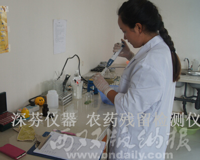 勐?？h加大蔬菜農(nóng)藥殘留檢測(cè)
