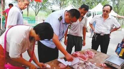 遏制病害肉、注水肉進(jìn)入市場(chǎng)